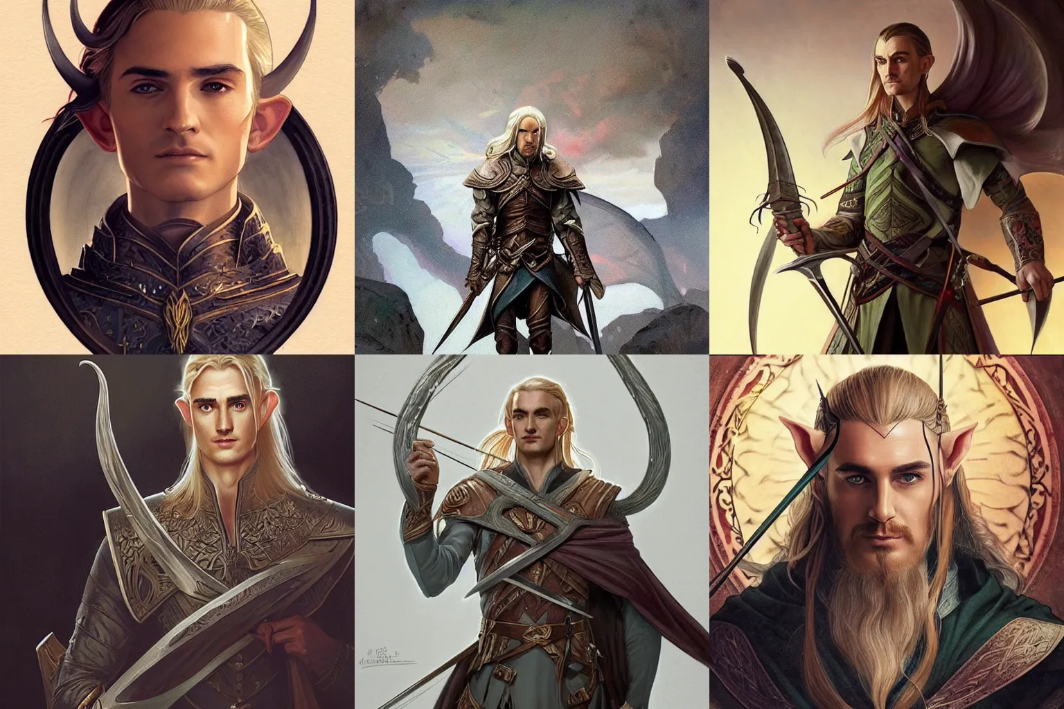 Prompt: a high elf noble man, similar to Legolas, with a squid tattoo, squid motifs, D&D, fantasy, intricate, cinematic lighting, highly detailed, digital painting, artstation, concept art, smooth, sharp focus, illustration, art by Artgerm and Greg Rutkowski and Alphonse Mucha