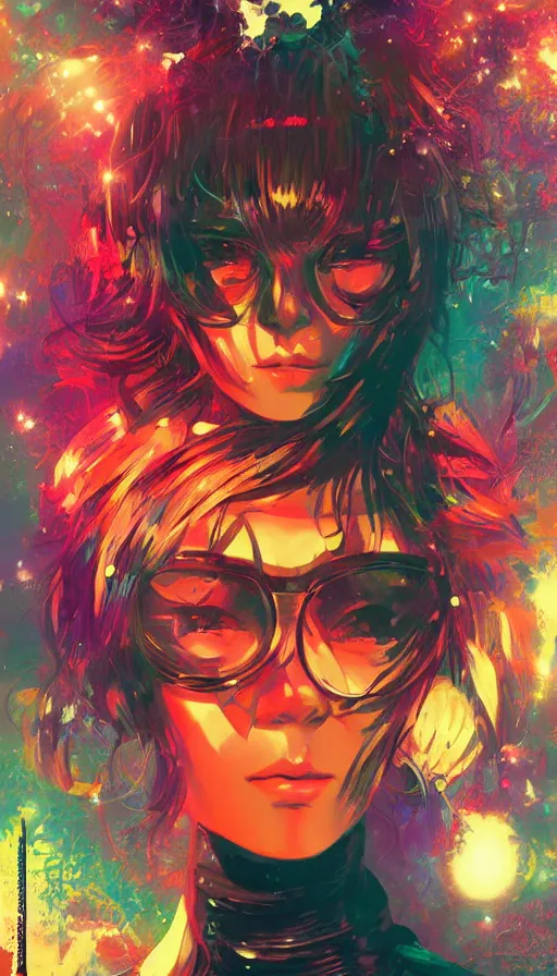 Prompt: psytrance artwork, by ilya kuvshinov