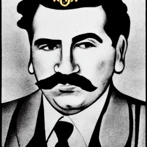 Prompt: Joseph Stalin as Pablo Escobar