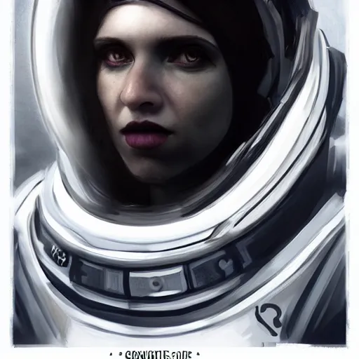 Prompt: Gothic astronaut, portrait, photorealistic, concept art, 8k