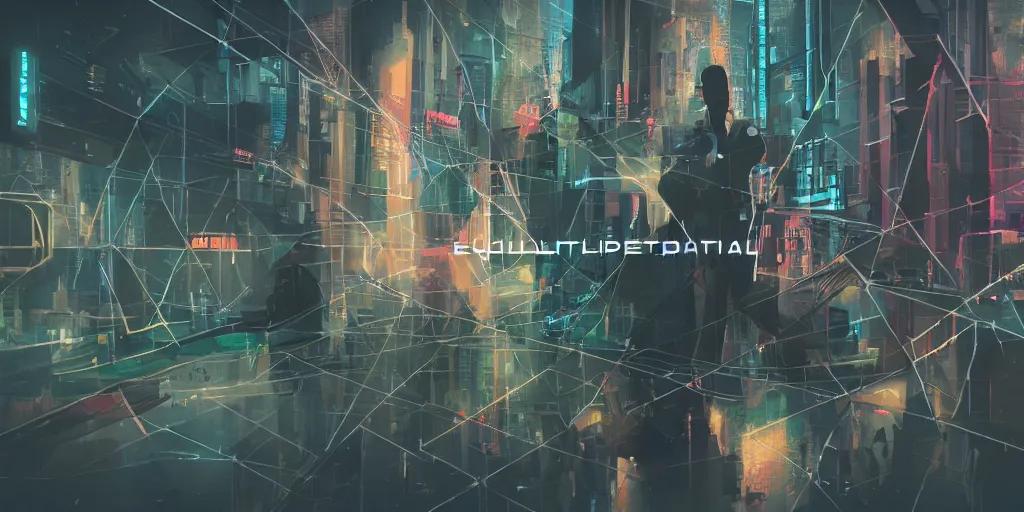 Image similar to equilateral cyberpunk