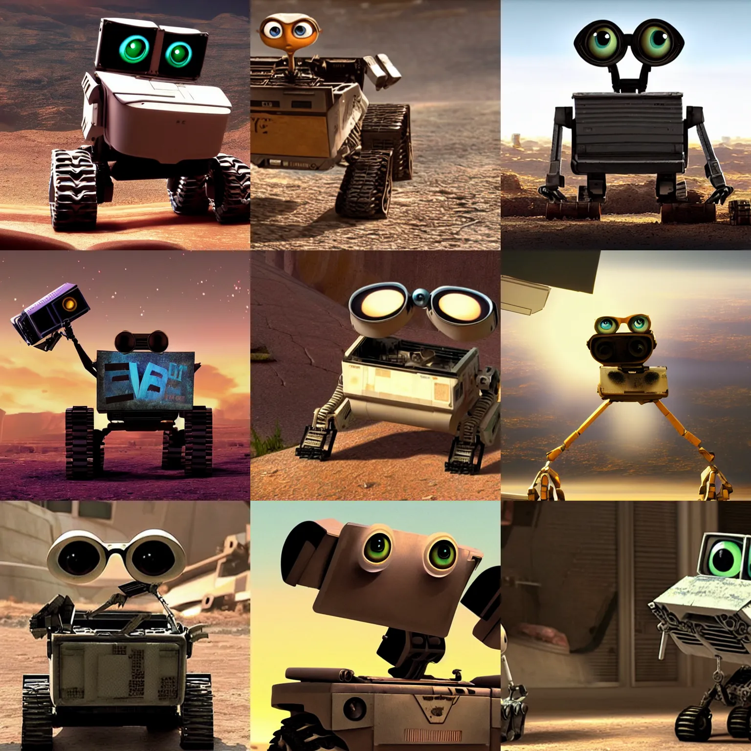 Prompt: eve from wall-e