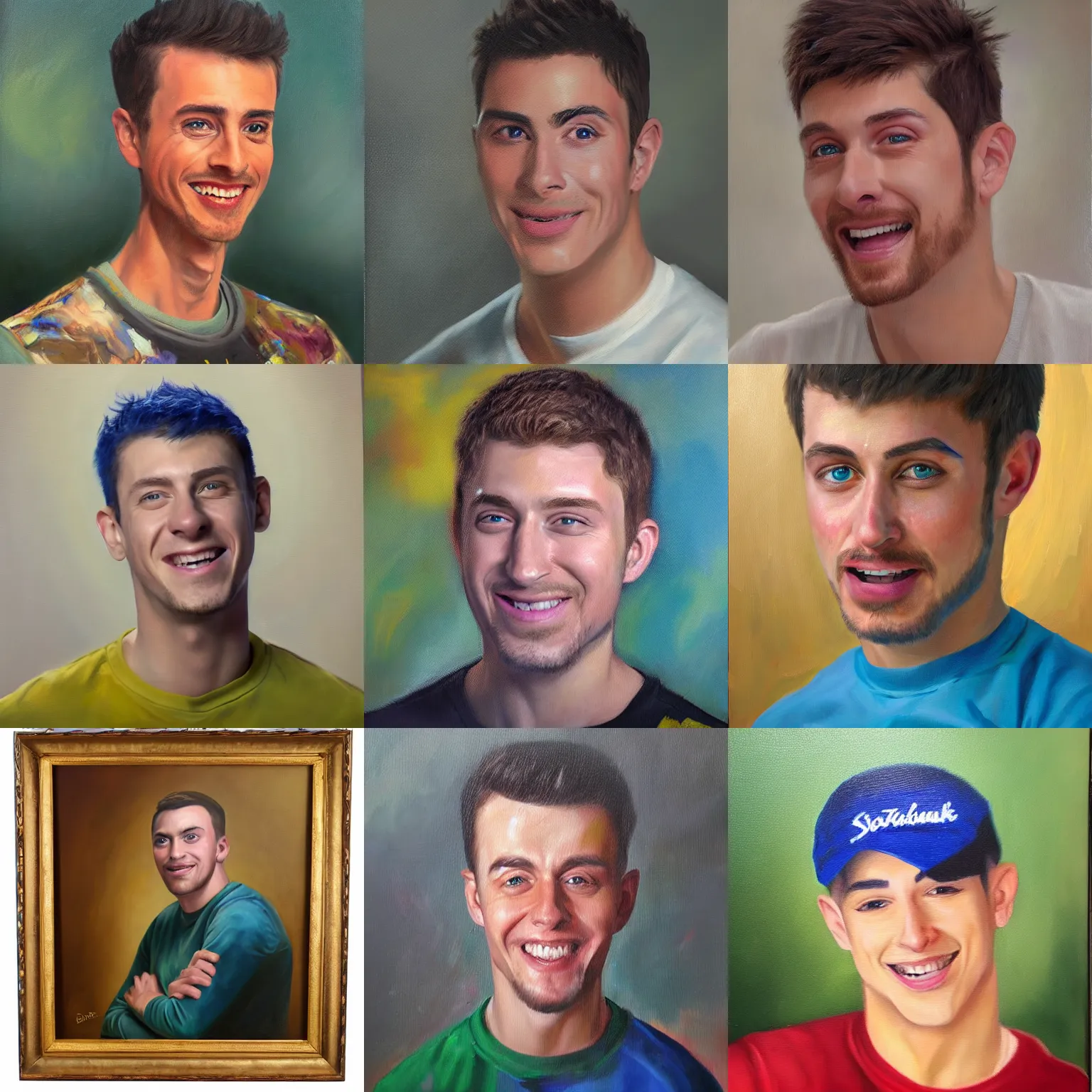 Prompt: realistic oil painting of sodakzak