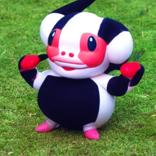 Image similar to mr. mime as a real animal