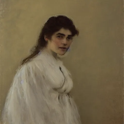 Prompt: ghost by alfred stevens