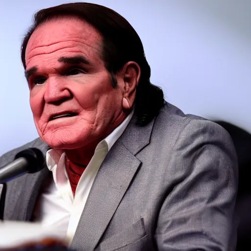 Image similar to pete rose testifying against kane