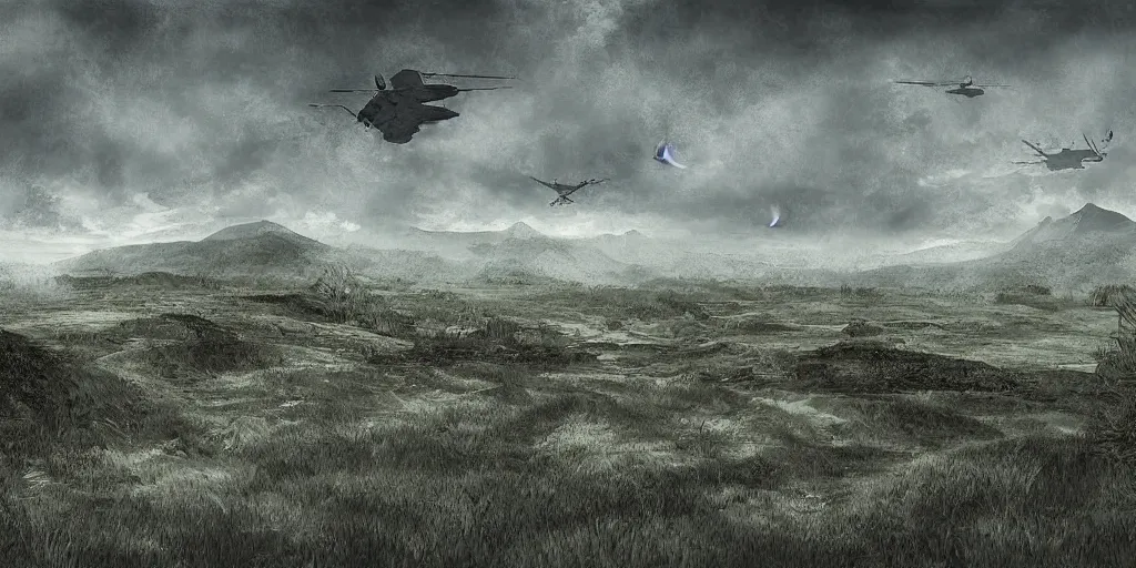 Image similar to ww 4 landscape, digital art