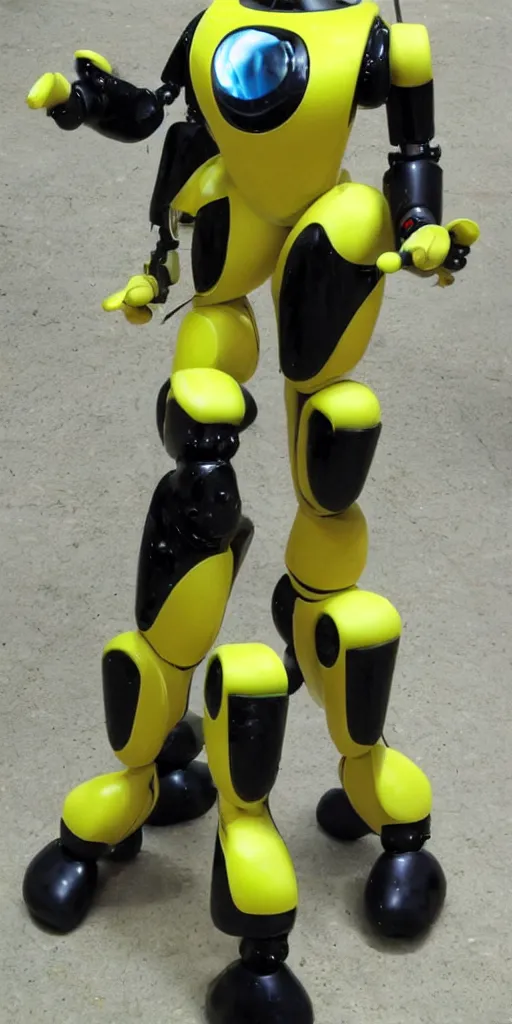 Image similar to futuristic robot banana