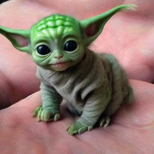 baby yoda wearing sunglasses, dark, highly detailed, 4, Stable Diffusion