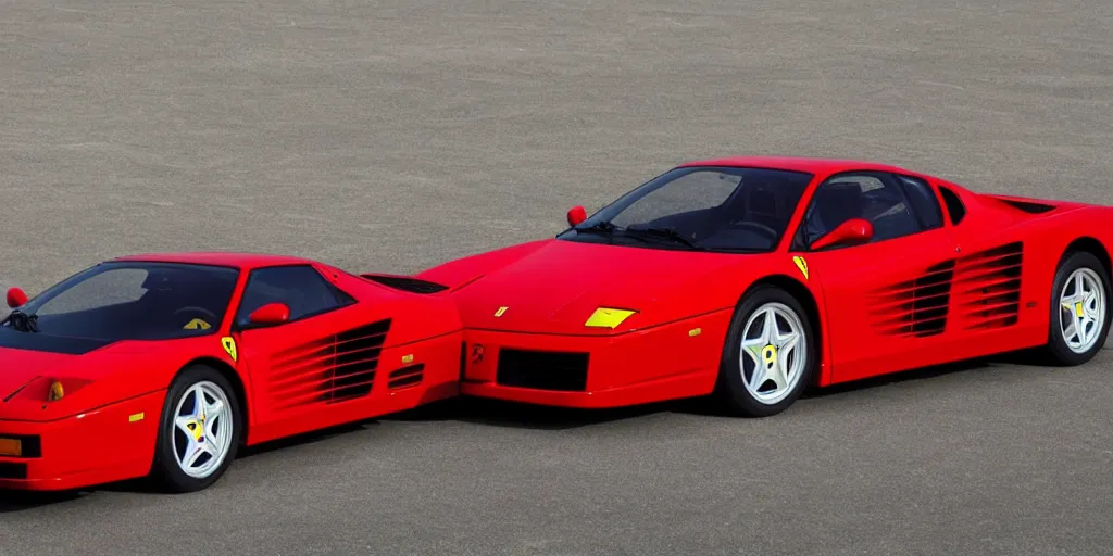 Image similar to “2022 Ferrari Testarossa”