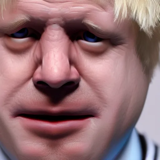 Image similar to boris johnson close up of face, accurate features