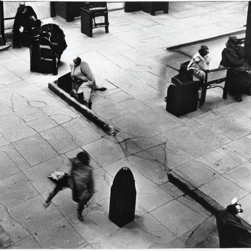 Image similar to the decisive mint, by henri cartier bresson,