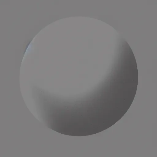 Image similar to Minimalistic painting of a grey sphere, shaded, 8k