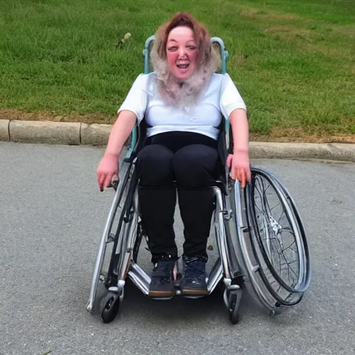 Image similar to wheelchair with rockets