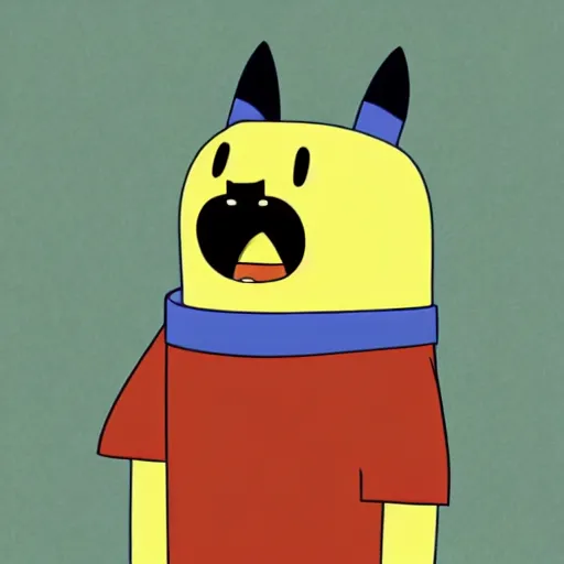 Image similar to character in the style of Adventure Time