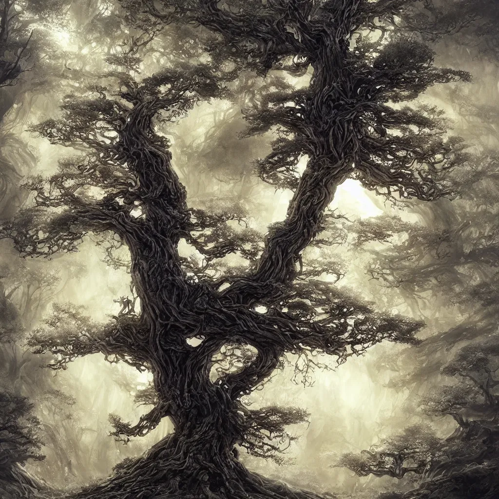Prompt: magical tree, watercolor, dramatic lighting, cinematic, establishing shot, extremely high detail, foto realistic, cinematic lighting, pen and ink, intricate line drawings, by Yoshitaka Amano, Ruan Jia, Kentaro Miura, Artgerm, post processed, concept art, artstation, matte painting, style by eddie mendoza, raphael lacoste, alex ross