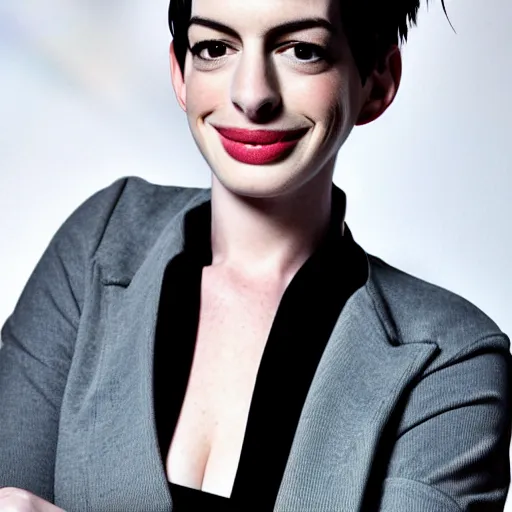 Image similar to anne hathaway by bryan lee o'malley