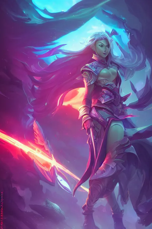 Prompt: xin zhao league of legends wild rift hero champions arcane fantasy digital painting bioluminance alena aenami artworks in 4 k design by lois van baarle by sung choi by john kirby artgerm and greg rutkowski and magali villeneuve tank support marksman mage fighter assassin,