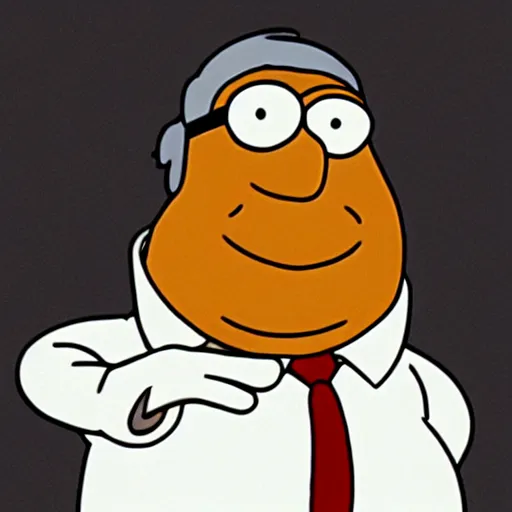 Prompt: Peter Griffin depicted as a muppet