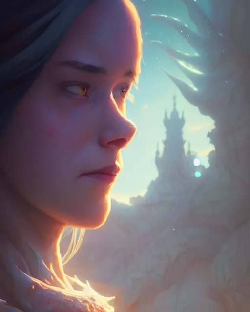 Prompt: highly detailed vfx portrait a dragon, stephen bliss, unreal engine, greg rutkowski, loish, rhads, beeple, makoto shinkai and lois van baarle, ilya kuvshinov, rossdraws, tom bagshaw, alphonse mucha, global illumination, detailed and intricate environment