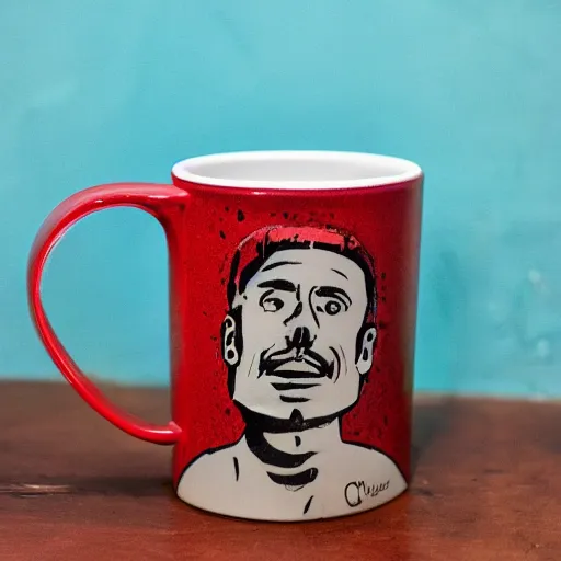 Prompt: a mug