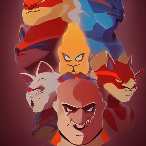 Image similar to face icon stylized minimalist thundercats, loftis, cory behance hd by jesper ejsing, by rhads, makoto shinkai and lois van baarle, ilya kuvshinov, rossdraws global illumination