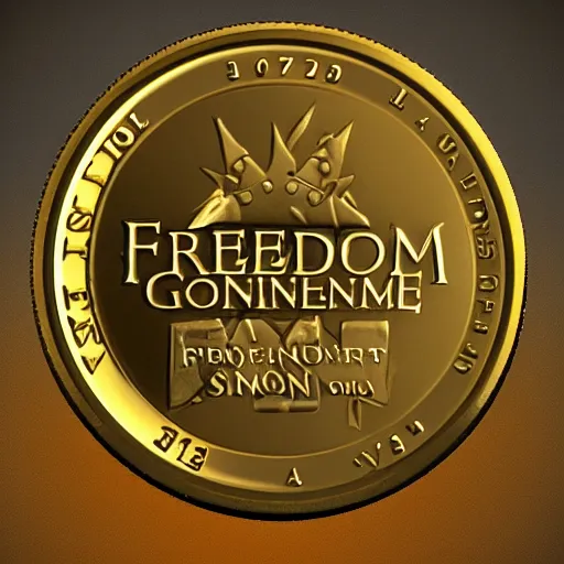 Image similar to Gold coin from the game Freedom And Consequences