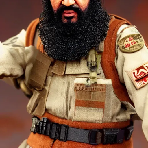 Prompt: hot toys osama bin laden