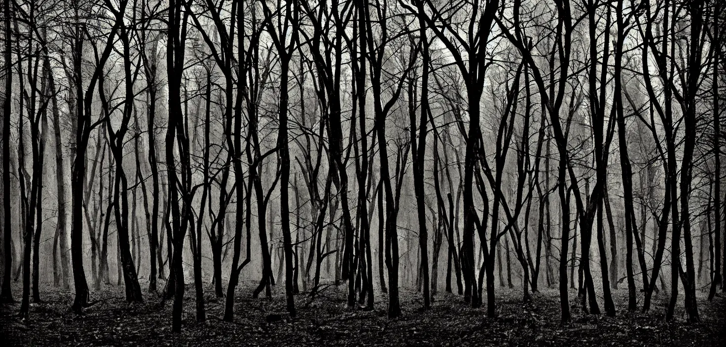 Prompt: dark forest by despain brian