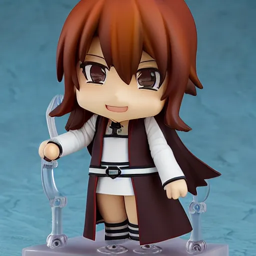 Image similar to wizard in the style of nendoroid and chibi