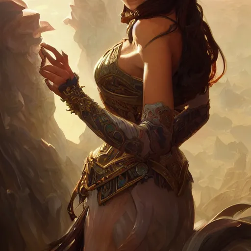 Image similar to gigachad, D&D, fantasy, intricate, elegant, highly detailed, digital painting, artstation, concept art, matte, sharp focus, illustration, hearthstone, art by Artgerm and Greg Rutkowski and Alphonse Mucha