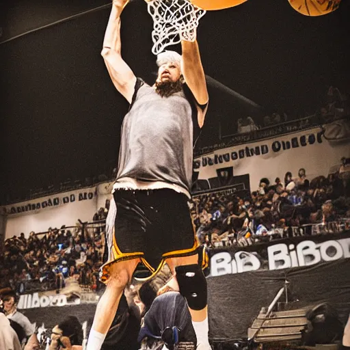 Image similar to gandalf dunking on bilbo baggins, action sports photography, f stop, iso