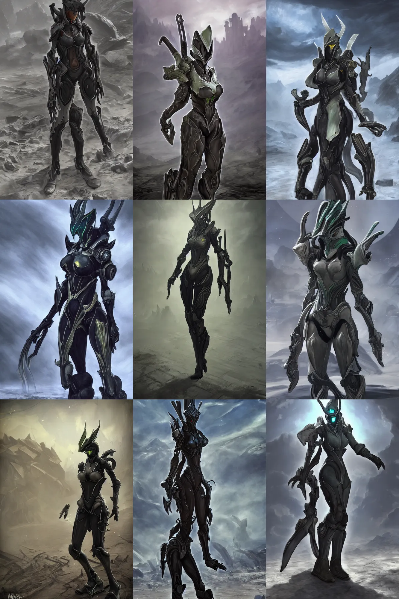 ash warframe concept art