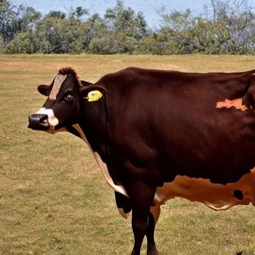 Prompt: cow print, cow pelt, cow fur close up photo