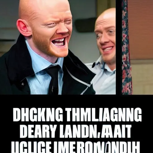 Max Branning Laughing Uncontrollably, Meme 