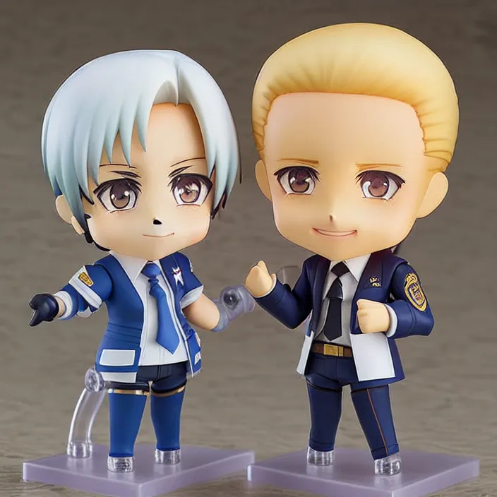 Prompt: anime nendoroid of joe Biden, fantasy, figuring