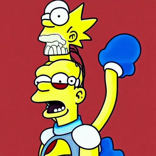 Prompt: homer simpson as a dragon ball character by akira toriyama, anime, manga, detailed