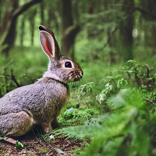 Image similar to rabbit in the forest