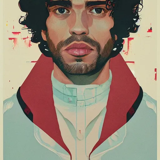 Prompt: Robb Banks Painting by Sachin Teng, asymmetrical, Organic Painting , Matte Painting, geometric shapes, hard edges, graffiti, street art,:2 by Sachin Teng:4