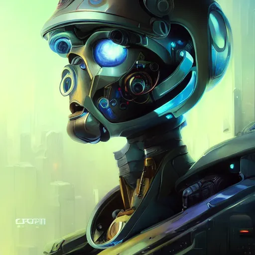 Prompt: portrait of a beautiful cybernetic cop, cyberpunk concept art by pete mohrbacher and artgerm and wlop and greg rutkowski and josan gonzales, digital art, highly detailed, intricate, sci-fi, sharp focus, Trending on Artstation HQ, deviantart, unreal engine 5, 4K UHD image