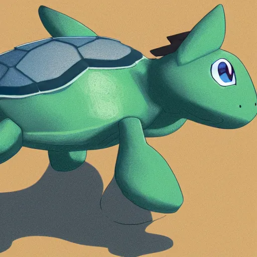 New Pokémon Horizons Diamond Turtle Gets Official Art & Details