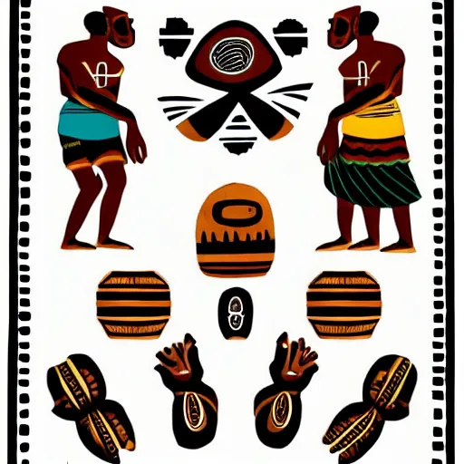 Image similar to igbo insibidi symbols,