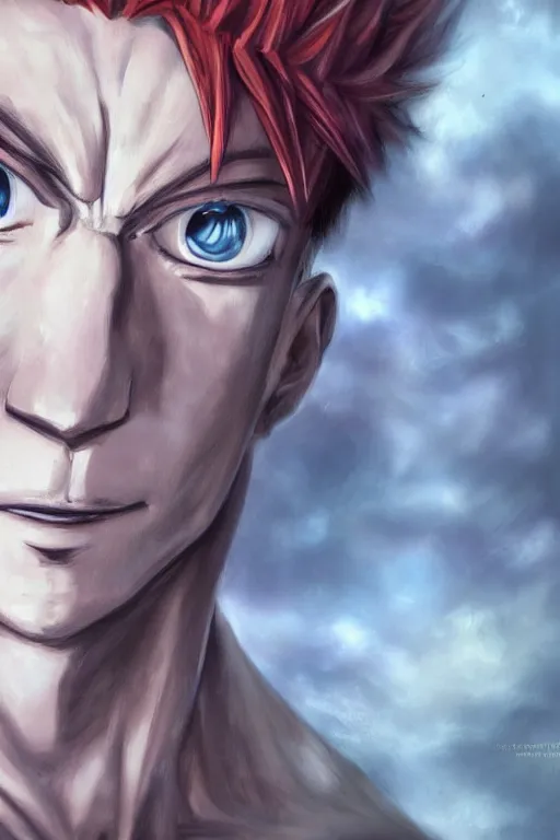 Prompt: photorealistic portrait photograph of real - life hisoka looking at you, hunter hunter, depth of field, soft focus, highly detailed, intricate, realistic, national geographic cover, soft glow, textured skin