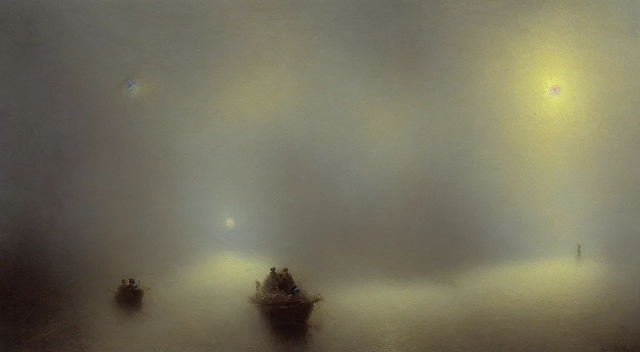 Prompt: A highly detailed hallway liminal space by Ivan Aivazovsky, impressionistic brushwork