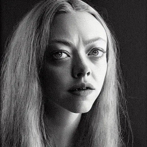 Image similar to “ amanda seyfried retro minimalist portrait by jean giraud, moebius starwatcher comic, 8 k ”