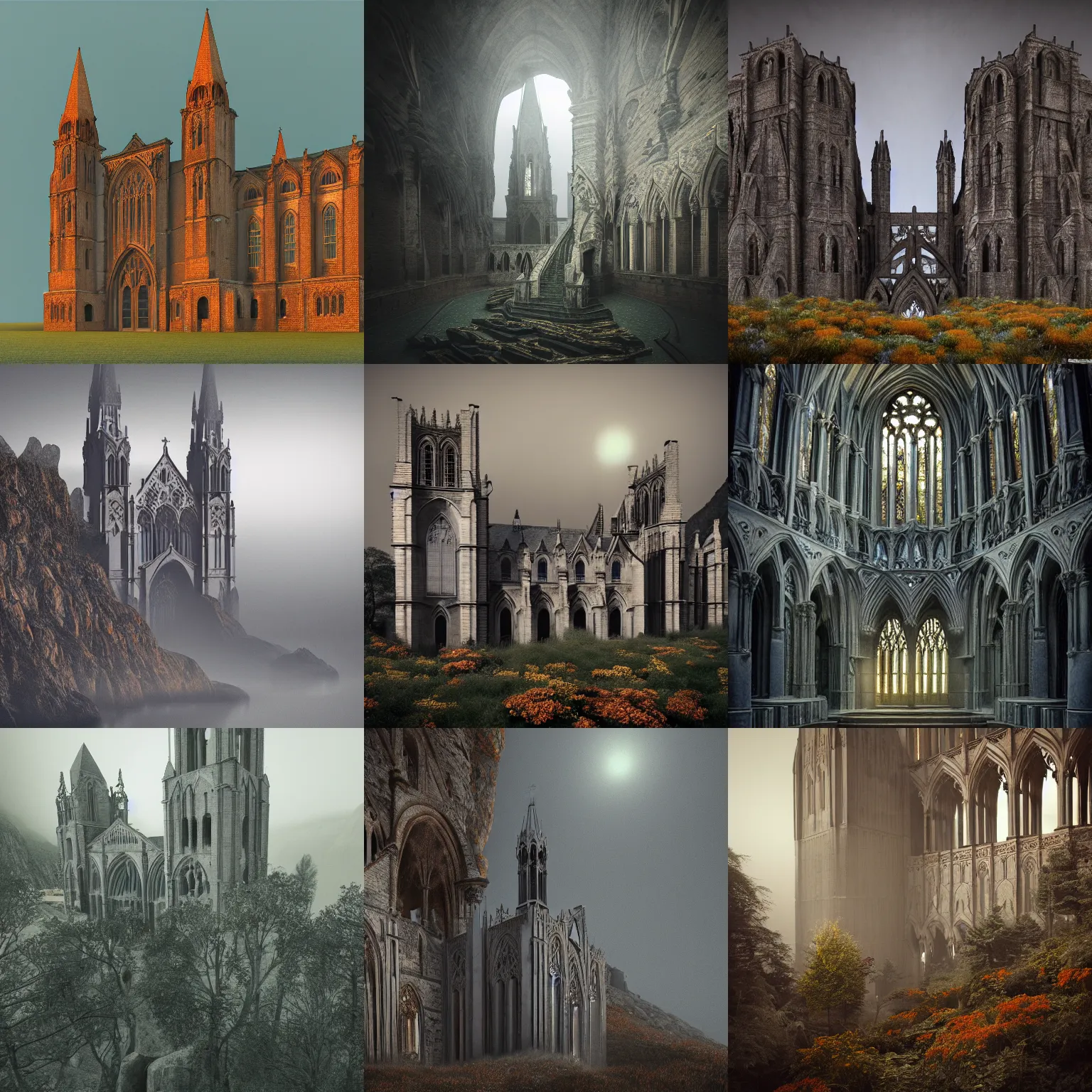 Gothic Architecture AI Art Style: Examining the Aesthetics and Techniques - Gothic  architecture Stable Diffusion - Gothic architecture DeepArt