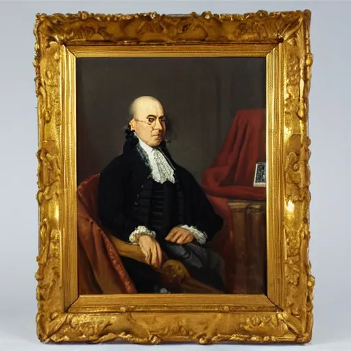 Prompt: oil painting portrait of walter white as a european aristocrat, 1 8 th century,