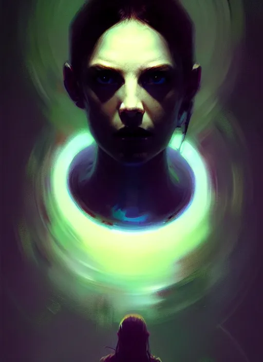 Image similar to portrait of the creaming void by greg rutkowski