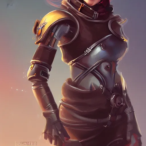 Image similar to female robot swashbuckler, robot, fantasy, d & d, character art, matte, illustration, concept art, artstation