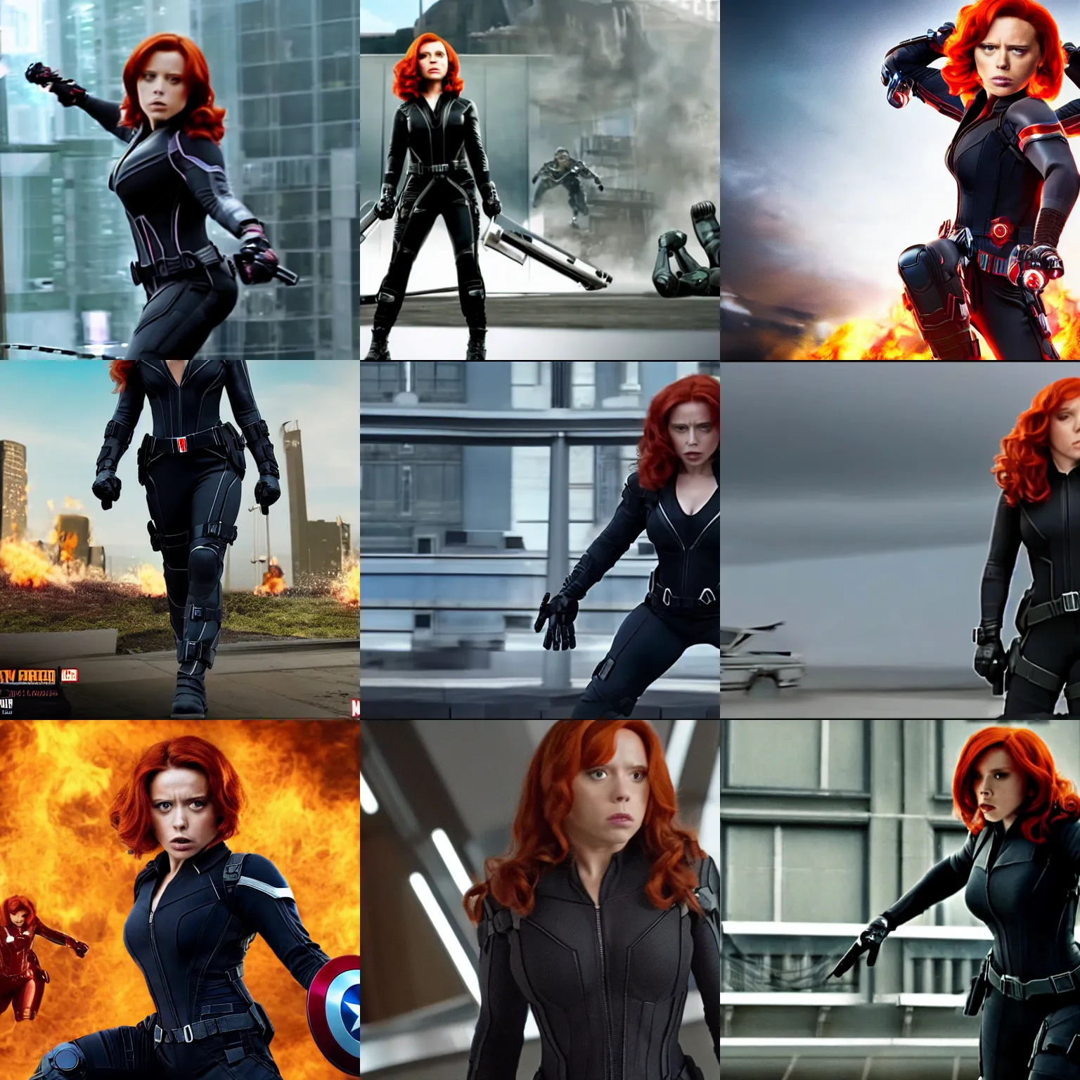 Marvel Cinematic Universe - Black Widow - Pose Wall Poster with Push Pins :  Amazon.ca: Office Products